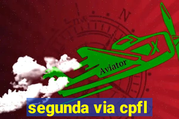 segunda via cpfl